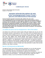 Téléchargez le document CP semaine des metiers du soin Normandie 2024(pdf, 242.23 KB) (Nouvelle fenêtre)